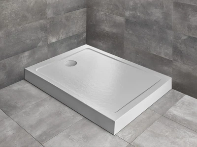 Душовий піддон Doros F Compact 1000x800x120 Stone White SDRFP1080-05-04S (TM Radaway)
