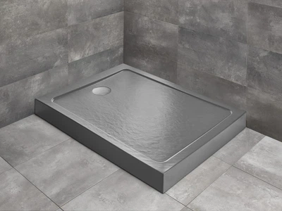Душовий піддон Doros F Compact 1000x800x120 антрацит SDRFP1080-05-64S (TM Radaway)