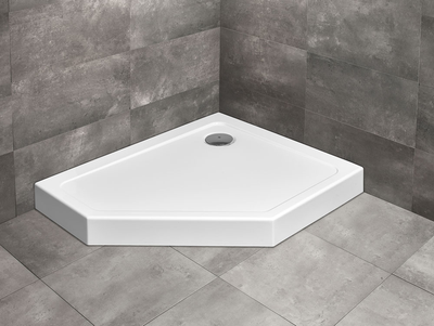 Душовий піддон Doros PT E Compact 100x80 см правий, RADAWAY (SDRPTP1080-05R)