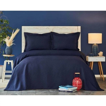 Покрывало с наволочками Nautica Home - Flashy indigo индиго 240*250