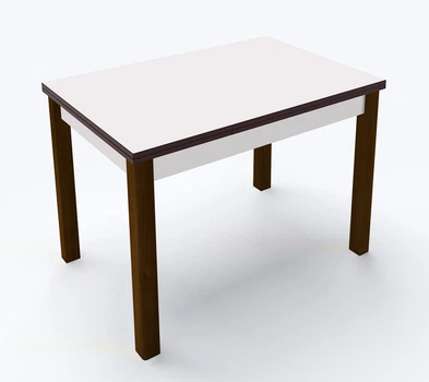 Стол обеденный раскладной Fusion furniture Марсель 1100 Орех/Белый (10000087)