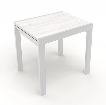 Стол обеденный раскладной Fusion furniture Слайдер 1000 Белый/Аляска WL (10000124)