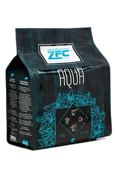 Кофе в зернах ZFC Aqua Аква 40% арабика 60% робуста 1 кг