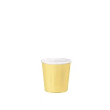Горнятко для кави Bormioli Rocco Aromateca Caffeino 400898-MTX-121317 95 мл жовта