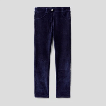 Подростковые вельветовые школьные брюки для девочки United Colors of Benetton 4DZBCE00R.G-252 170 см KL (8033153277588)