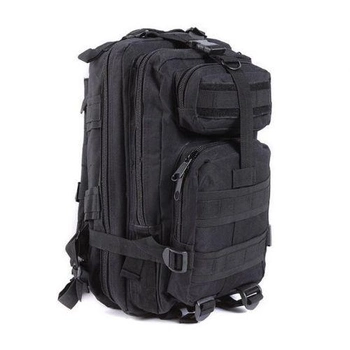 Туристический рюкзак для охоты, рыбалки, походов Molle Assault 20L Black, прочный