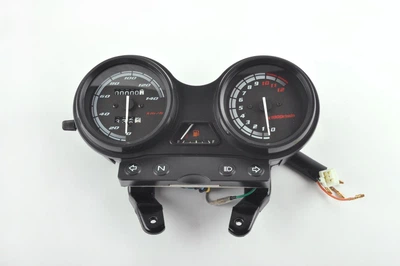 Панель приборов в сборе Yamaha YBR125 140км/ч тахометр черная #MY-127 MANLE