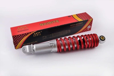 Амортизатор GY6 DIO ZX LEAD 320mm регульований червоний металік NDT