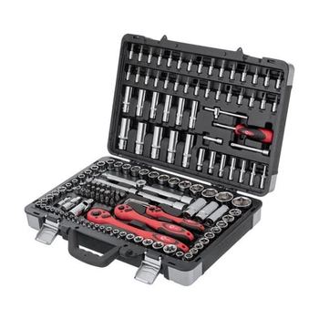 Набір інструментів професійний1/4" & 3/8" & 1/2", 151 од.,Cr-V INTERTOOL ET-7151