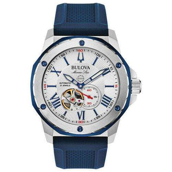 Часы наручные Bulova 20ATM Механика с автоподзаводом (Cкелетон) - Blv98A225
