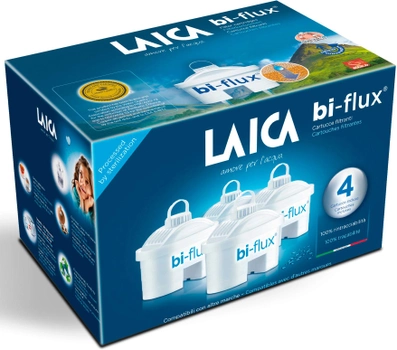 Картридж для фильтра Laica Bi-flux, 4 шт в коробке (F4M)