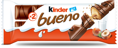 Упаковка шоколадних батончиків Kinder Bueno 43 г х 30 шт (8000500073698)