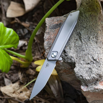 Нiж складний Bestech Knife SHOGUN Grey (BT1701A)