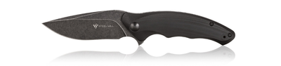 Нож Steel Will "Avior", черный stonewash (4008150)