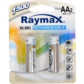 Аккумулятор RAYMAX HR6 AA 1500mAh Ni-MH 1.2V Серый (2057tut)