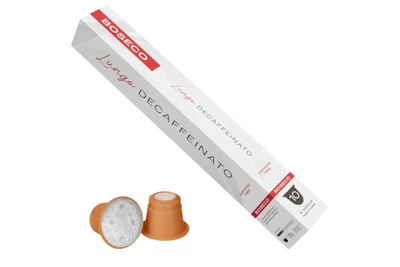 Кофе в капсулах Boseco Lungo Decaffeinato, 10 капсул Nespresso