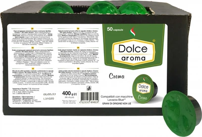 Капсули Dolce Aroma Crema, 50шт. Lavazza Blue