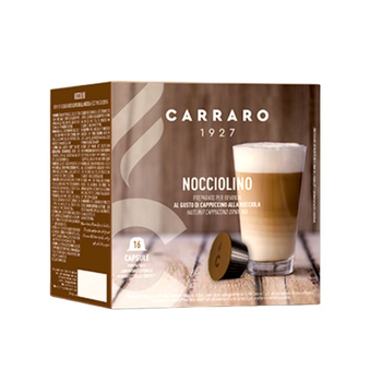 Напиток в капсулах Carraro Nocciolino, 16 капсул Dolce Gusto