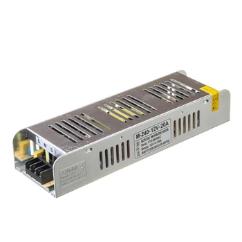 Блок живлення Leds 12V 240W 20A M-240-12 224*68*40 мм