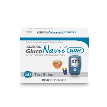 Тест-смужки на глюкозу STANDARD GlucoNavii GDH 50 шт