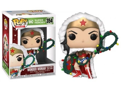 Фігурка Funko Pop Фанко Поп Супер герої Чудо-жінка Super Heroes Holidays Wonder Woman 10 см SН WW 354