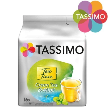 Капсулы Tassimo Green Tea & Mint