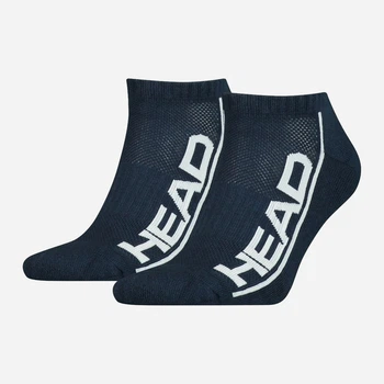 Набор мужских носков коротких HEAD Performance Sneaker 791018001-007 39-42 (2 пары) Темно-синий (8720245181839)