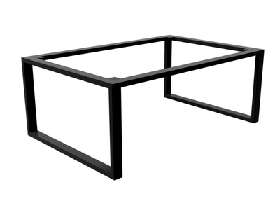 Опора для стола металлическая черная