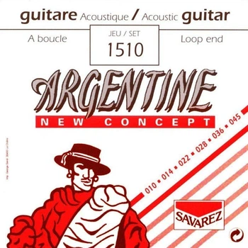 Струны для акустической гитары Savarez Argentine 1510 Jazz Guitar