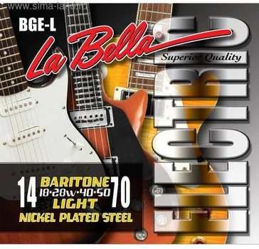 Струни для електрогітари La Bella BGE-L 14-70