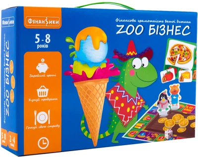 Настольная игра Vladi Toys Зообизнес (укр) (VT2312-05)
