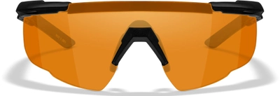 Захисні балістичні окуляри Wiley X SABER ADV Помаранчеві (712316003018)