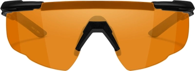 Захисні балістичні окуляри Wiley X SABER ADVANCED Помаранчеві (712316003131)