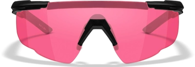 Защитные баллистические очки Wiley X SABER ADVANCED Красные (712316003155)