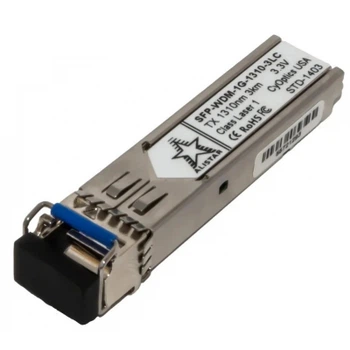 Модуль SFP Alistar 1000BASE-BX 1SM WDM LC 3km TX1310/RX1550nm