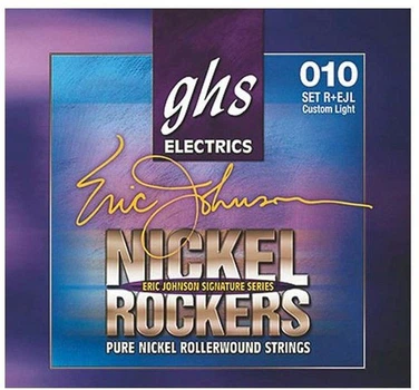 Струни для електрогітари GHS R+EJL Nickel Rockers Eric Johnson