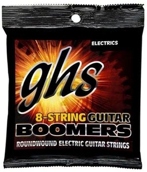Струни для електрогітари GHS GBL-8 (10-76 Boomers) 8ст.