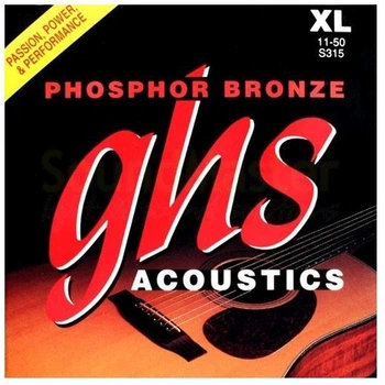 Струни для акустичної гітари GHS S315