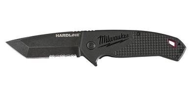 Нож складной Milwaukee HARDLINE с зазубренным лезвием (48221998)