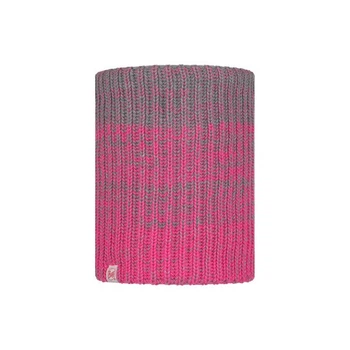 Бафф Buff Knitted & Fleece Neckwarmer Gella Сірий-Рожевий