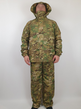 Военный дождевик костюм для ЗСУ 50 размера расцветки камуфляж мультикам 2720