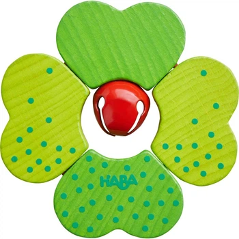 Деревянная погремушка "Клевер" Haba
