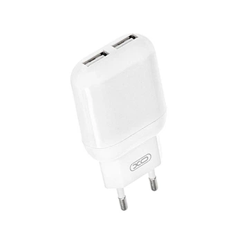 Зарядне мережеве XO L78 (2USB 2.4A) Білий