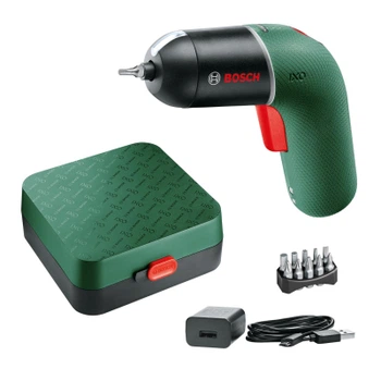 Отвертка аккумуляторная Bosch IXO VI, 4.5 Нм, 10 бит, кейс (0.603.9C7.120)