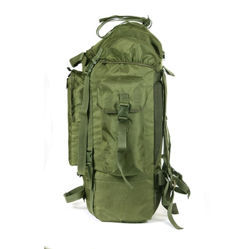 Тактический туристический армейский рюкзак 75 литров олива Кордура 900 ден. Армия рыбалка туризм 155 MS