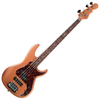 Бас-гитара G&L SB2 FOUR STRINGS (Spanish Copper Metallic, rosewood, 3-ply Tortoise) № CLF51060