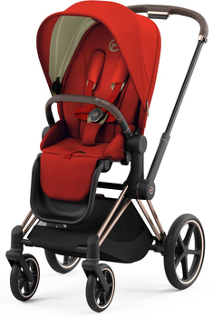 Прогулянковий візок Cybex Priam 4.0 Autumn Gold рама Rosegold