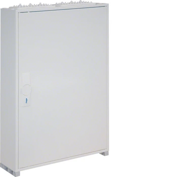 Щит Hager 800x550x161 зовнішній 120 модулів 5 рядів білі двері IP44 Univers FWB52S