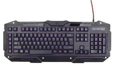 Клавиатура Gembird KB-UMGL-01-UA Ukr Black USB