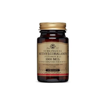 Вітамін Б12 Solgar Sublingual Methylcobalamin (Vitamin B12) 1000 mcg 30 Nuggets